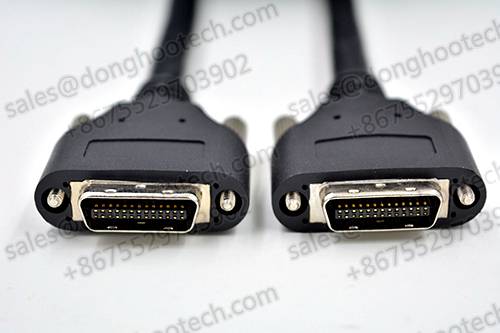 AIA Standard Camera Link Cable Harness MDR 26Pin to MDR 26Pin 3M 85MHZ Full Shielded High Speed Data Cable